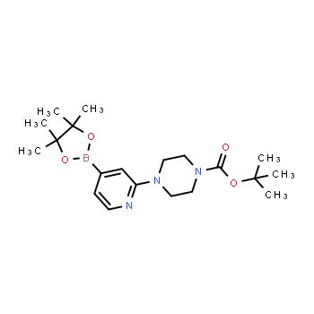 936250-21-4 | tert-butyl 4-(4-(4,4,5,5-tetramethyl-1,3,2-dioxaborolan-2-yl)pyridin-2-yl)piperazine-1-carboxylate