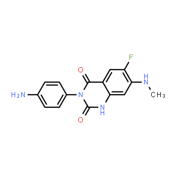 936501-00-7 | 3-(4-Aminophenyl)-6-fluoro-7-(methylamino)quinazoline-2,4(1H,3H)-dione