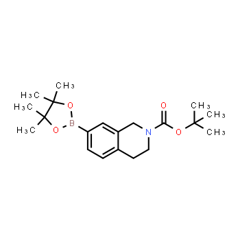 937048-76-5 | tert-butyl 7-(4,4,5,5-tetramethyl-1,3,2-dioxaborolan-2-yl)-3,4-dihydroisoquinoline-2(1H)-carboxylate