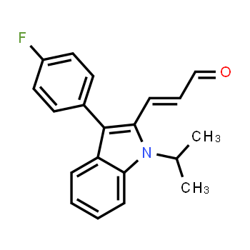 93957-50-7 | (E)-3-[3'-(4"-Fluorophenyl)-1'-(1"-methylethyl)-1H-indol-2"-yl]-2-propnal