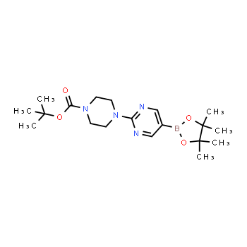 940284-98-0 | tert-butyl 4-(5-(4,4,5,5-tetramethyl-1,3,2-dioxaborolan-2-yl)pyrimidin-2-yl)piperazine-1-carboxylate