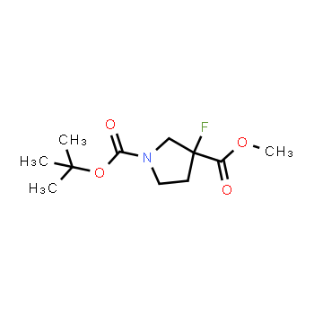 942189-96-0 | 1-tert-butyl 3-methyl 3-fluoropyrrolidine-1,3-dicarboxylate