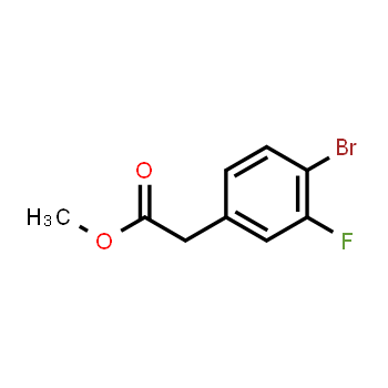 942282-41-9 | Methyl 2-(4-bromo-3-fluorophenyl)acetate