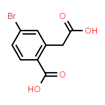 943749-63-1 | 4-bromo-2-(carboxymethyl)benzoic acid