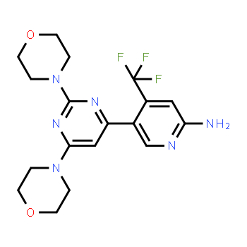 944396-07-0 | 5-(2,6-dimorpholinopyrimidin-4-yl)-4-(trifluoromethyl)pyridin-2-amine