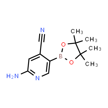 944401-73-4 | 2-amino-5-(4,4,5,5-tetramethyl-1,3,2-dioxaborolan-2-yl)isonicotinonitrile