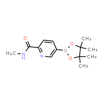 945863-21-8 | N-methyl-5-(4,4,5,5-tetramethyl-1,3,2-dioxaborolan-2-yl)picolinamide