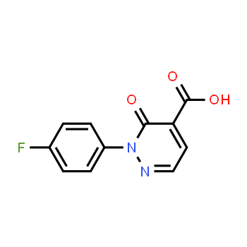 946505-09-5 | 2-(4-fluorophenyl)-3-oxo-2,3-dihydropyridazine-4-carboxylic acid