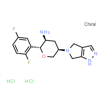 951127-17-6 | 2(R)-(2,5-Difluorophenyl)-5(R)-(1,4,5,6-tetrahydropyrrolo[3,4-c]pyrazol-5-yl)tetrahydropyran-3(S)-amine dihydrochloride