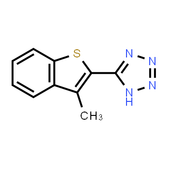 951625-85-7 | 3-methyl-2-(1H-tetrazol-5yl) benzothiophene