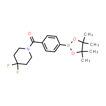 955406-29-8 | 4,4-difluoro-1-[4-(4,4,5,5-tetramethyl-1,3,2-dioxaborolan-2-yl)benzoyl]piperidine