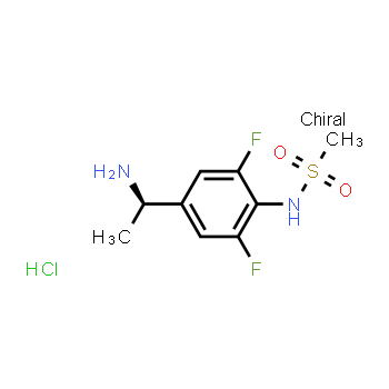 956901-23-8 | (R)-N-(4-(1-aminoethyl)-2,6-difluorophenyl)methanesulfonamide hydrochloride