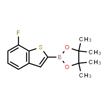 958451-92-8 | 2-(7-fluorobenzo[b]thiophen-2-yl)-4,4,5,5-tetramethyl-1,3,2-dioxaborolane