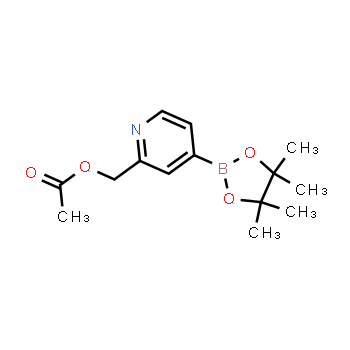 959756-37-7 | (4-(4,4,5,5-tetramethyl-1,3,2-dioxaborolan-2-yl)pyridin-2-yl)methyl acetate