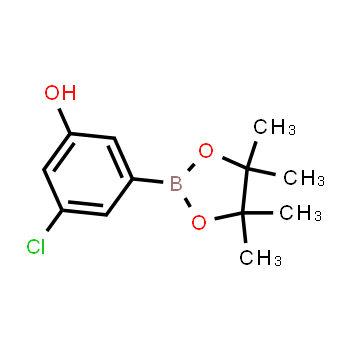 960388-56-1 | 3-chloro-5-(4,4,5,5-tetramethyl-1,3,2-dioxaborolan-2-yl)phenol