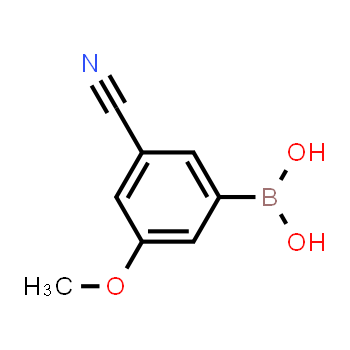 960589-15-5 | (3-cyano-5-methoxyphenyl)boronic acid