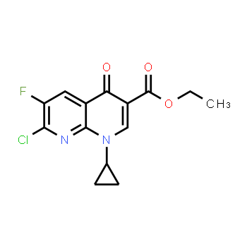 96568-07-9 | Ethyl 1-Cyclopropyl-7-chloro-6-fluoro-1,4-dihydro-4-oxo-1,8-naphthylridine carboxylate