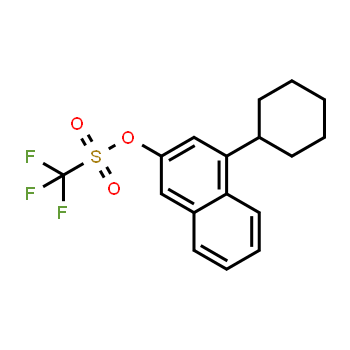 ACF024112 | 4-Cyclohexylnaphthalen-2-yltrifluoromethanesulfonate