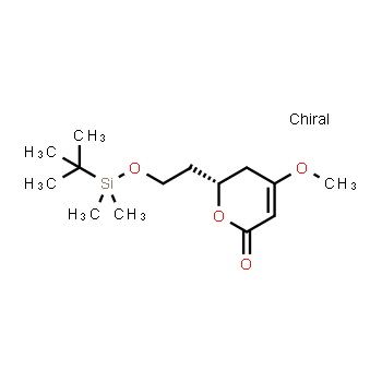 ACS026037 | (R)-6-(2-((tert-butyldimethylsilyl)oxy)ethyl)-4-methoxy-5,6-dihydro-2H-pyran-2-one